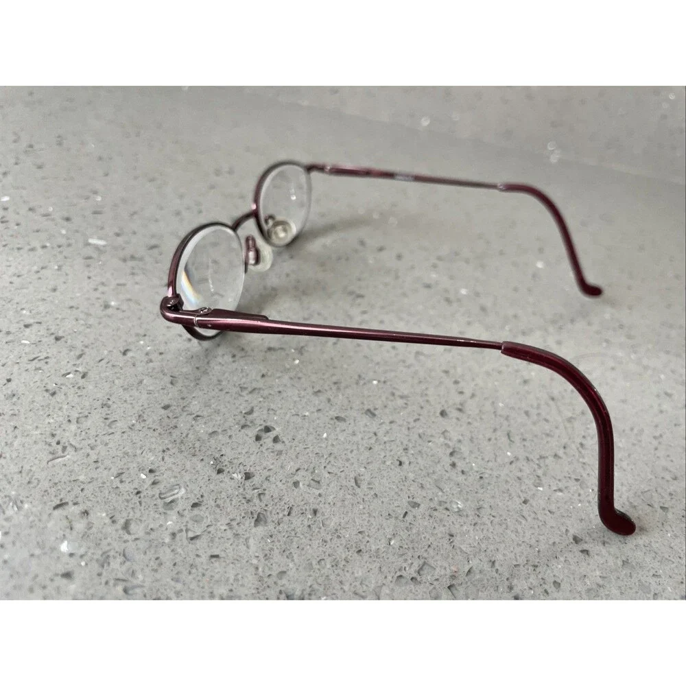 Rascals Eyeglasses Frames ONLY 42-16-120 R 35 Col 30 Flex Hinge red oval full